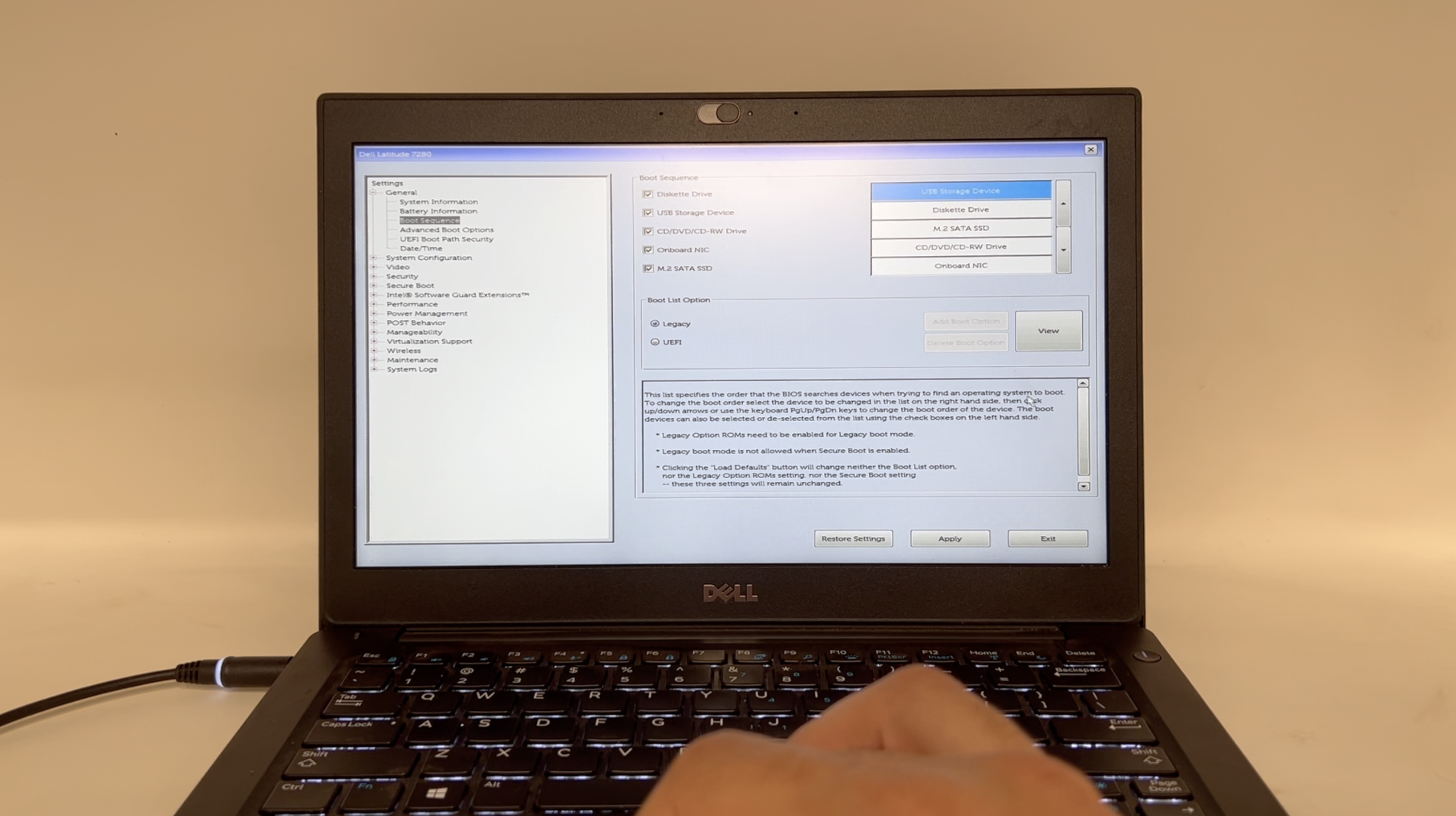 BIOS Settings
